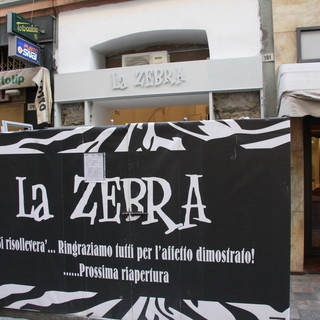 Sanremo: sabato mattina riaprirà La Zebra, i proprietari "Volevamo dare una risposta alla città"