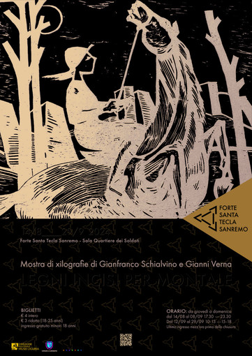 Sanremo, mercoledì l'inaugurazione della mostra “Legni incisi per Montale” Sanremo, mercoledì l'inaugurazione della mostra “Legni incisi per Montale”