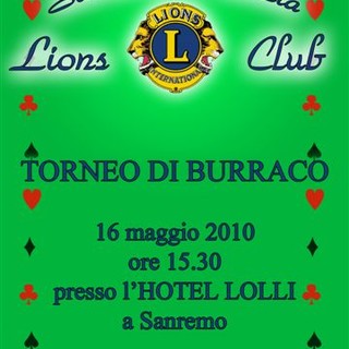 Torneo di Burraco del Lions Matutia a favore della LILT