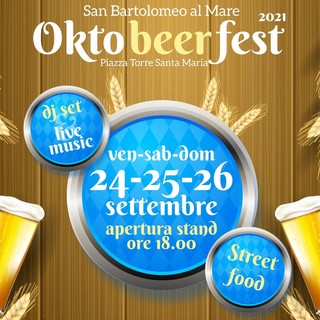 San Bartolomeo al Mare festeggia l'arrivo dell'autunno con l'Oktobeerfest: tre giorni di intrattenimento dedicati alla birra bavarese e non solo