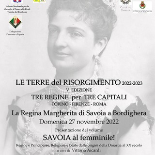 Doppio appuntamento a Imperia e Bordighera per la 5ª edizione de 'Le terre del Risorgimento"