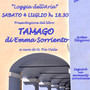 Vallebona, alla Loggia dell'Aria la presentazione di "Tamago", il nuovo romanzo della giovane autrice Emma Sorriento