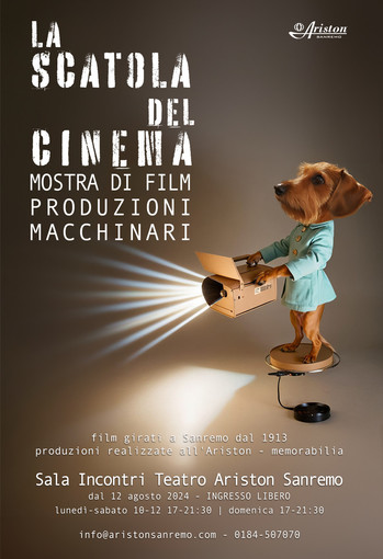 Lunedì la presentazione del libro "Ariston. La scatola magica di Sanremo" Lunedì la presentazione del libro "Ariston. La scatola magica di Sanremo"