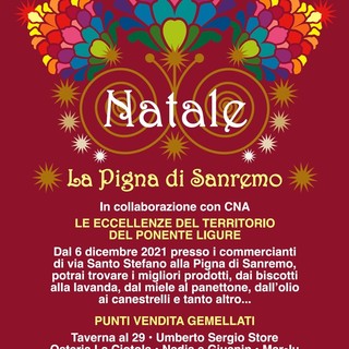 CNA Imperia e Commercianti di via Santo Stefano insieme per “Magicamente Natale! Magicamente La Pigna!”
