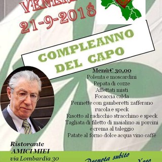 Umberto Bossi compie 77 anni. Una delegazione di leghisti imperiesi festeggerà con lui