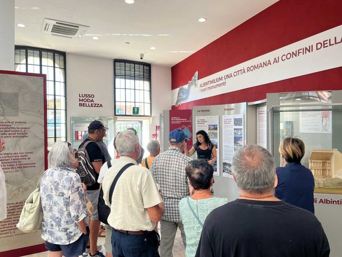 Ventimiglia, grande successo per le visite guidate al Teatro romano di Albintimilium nel giorno di San Secondo Ventimiglia, grande successo per le visite guidate al Teatro romano di Albintimilium nel giorno di San Secondo