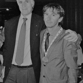 Riconoscimento al sanremese Carlo Borella dalla Giunta Nazionale del Coni dal presidente Giovanni Malagò