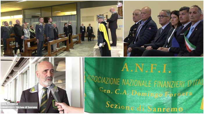 Sanremo: il mondo delle istituzioni e delle forze dell'ordine partecipano alla Messa dei Defunti dell'ANFI