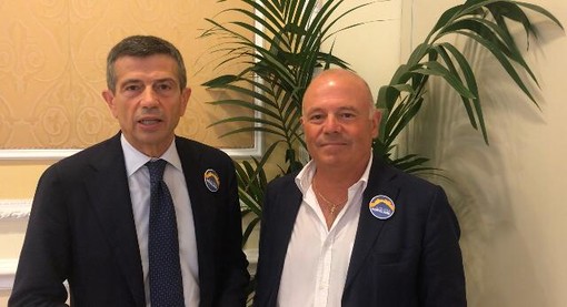 Da sinistra Maurizio Lupi e Antonio Bissolotti