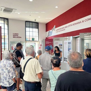 Ventimiglia, grande successo per le visite guidate al Teatro romano di Albintimilium nel giorno di San Secondo Ventimiglia, grande successo per le visite guidate al Teatro romano di Albintimilium nel giorno di San Secondo