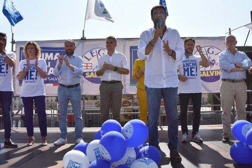 Sanremo: Salvini sulla candidatura di Chiappori "Chi prende consensi ha fiducia dal popolo, gli altri cambiano lavoro" (Video)