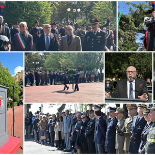 Imperia, la festa del 25 Aprile. Scajola: “Non deve essere un giorno divisivo, è la festa di tutti” (foto)
