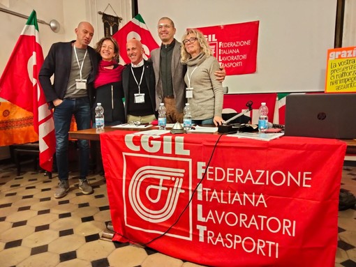 Durante il XII Congresso provinciale, Michele Delli Carri riconfermato Segretario Filt Cgil Imperia