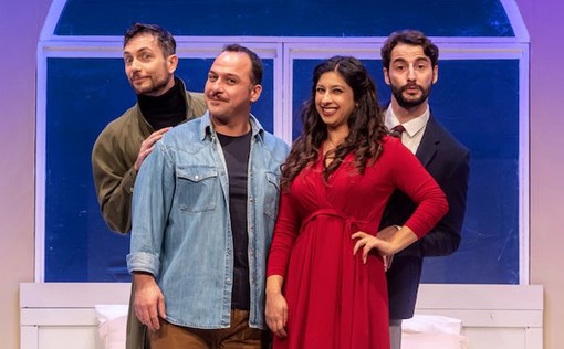 Andrea Bizzarri e Alida Sacoor in 'Mi è scappato il morto al Politeama di Diano Marina