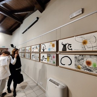 A casa Francotto di Busca inaugurata la mostra "Joan Miró Genius loci. Sogno forza e materia" (VIDEO)