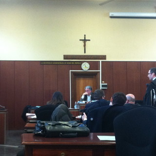 Un momento dell'udienza