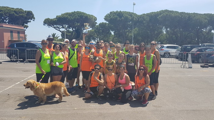 Ottimi risultati per la fitness center 2.0 di Vallecrosia alla Marcia delle Palme di Bordighera