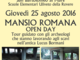 San Bartolomeo al Mare: anche un legionario e un fromboliere all'Open Day della Mansio Romana San Bartolomeo al Mare: anche un legionario e un fromboliere all'Open Day della Mansio Romana