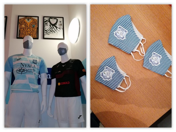Per le misure anti Covid, mascherine sartoriali brandizzate 'Sanremo Rugby' Per le misure anti Covid, mascherine sartoriali brandizzate 'Sanremo Rugby'