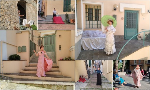 Passaggi illustri a Bordighera, viaggio teatrale alla scoperta delle figure femminili che ispirarono grandi artisti (Foto e video)