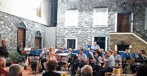 Molini di Triora: soddisfazione per il primo appuntamento di 'Agosto al fresco', con il concerto della Banda Pasquale Anfossi di Taggia