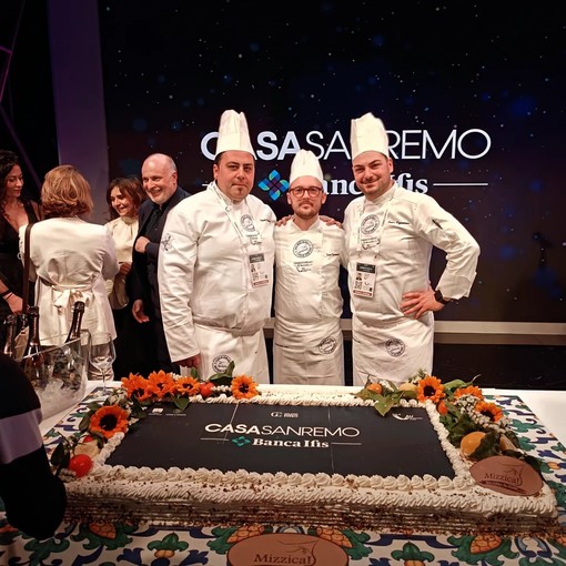 È Siciliana la pasticceria che ha prodotto la maxi torta inaugurale di Casa Sanremo 2024 È Siciliana la pasticceria che ha prodotto la maxi torta inaugurale di Casa Sanremo 2024