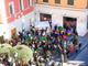 Ventimiglia: ieri pomeriggio, vivace Flash mob 'Infanzia = Futuro' con circa 200 persone (foto)