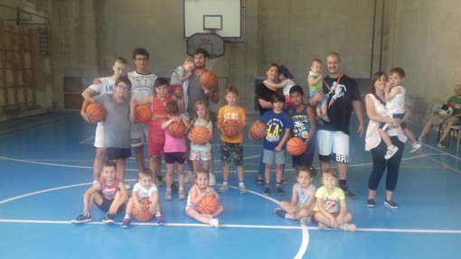 Pigna: grande mattinata di sport e amicizia oggi  per il primo corso gratuito di minibasket