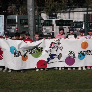 Sanremo: una rappresentativa della scuola Montessori per il progetto "Pace di corsa"