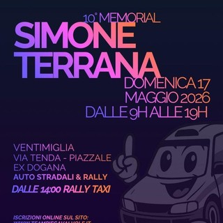 Motori e beneficenza a Ventimiglia, il 10° Memorial Simone Terrana torna alla location originale