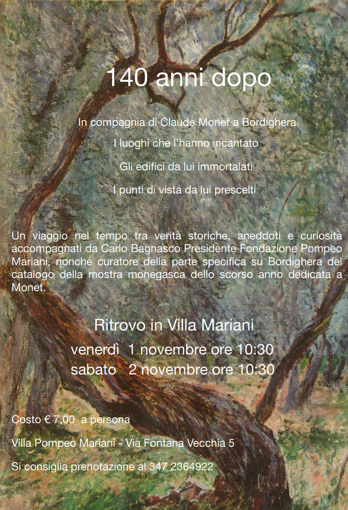 Sulle tracce di Monet a Bordighera: passeggiate e scoperte tra arte e paesaggio Sulle tracce di Monet a Bordighera: passeggiate e scoperte tra arte e paesaggio