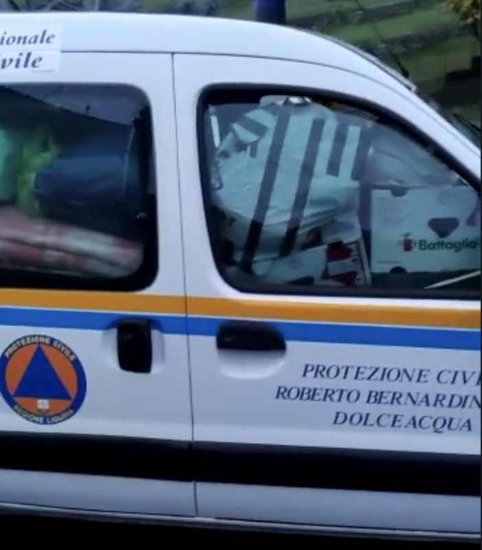 Dolceacqua, la Protezione civile si mobilita per la popolazione Ucraina