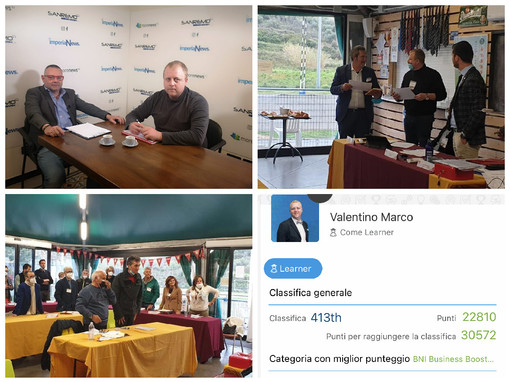 L’imperiese Valentino Marco si classifica primo al mondo nella Bni University. Il giovane manager si racconta (videointervista) L’imperiese Valentino Marco si classifica primo al mondo nella Bni University. Il giovane manager si racconta (videointervista)