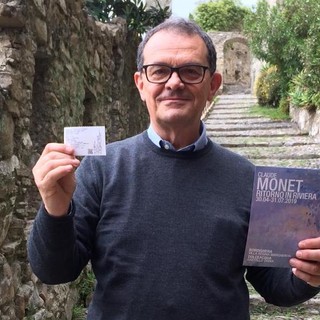 “Claude Monet, ritorno in Riviera”: 10mila visitatori in 25 giorni a Bordighera e Dolceacqua, Elvio di Piacenza è il visitatore del record “Claude Monet, ritorno in Riviera”: 10mila visitatori in 25 giorni a Bordighera e Dolceacqua, Elvio di Piacenza è il visitatore del record