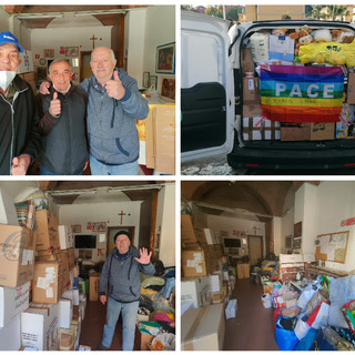 Guerra in Ucraina, le bombe fermano il carico di aiuti degli ‘Amici di Caramagna’. Chisci: “Stiamo cercando un trasporto alternativo"