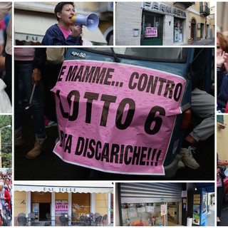 Taggia: le 'Mamme contro il Lotto 6' in strada per dire ancora 'No' al nuovo sito di Collette Ozotto