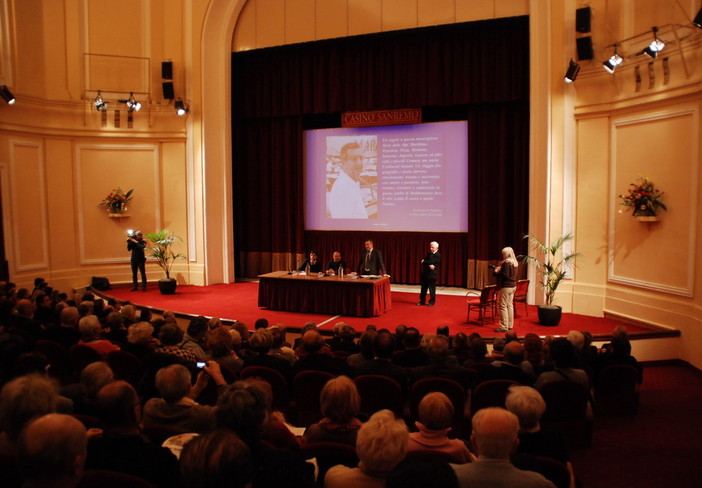 Il Teatro del Casinò gremito ai Martedì Letterari Il Teatro del Casinò gremito ai Martedì Letterari