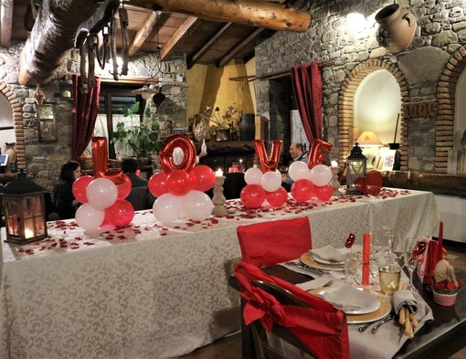 Locanda Le Macine del Confluente: tutto esaurito per la festa degli innamorati. (Foto)
