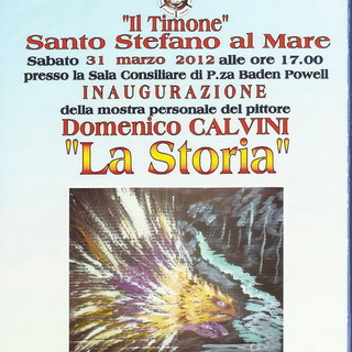Santo Stefano al Mare: oggi l’inaugurazione della mostra di Domenico Calvini