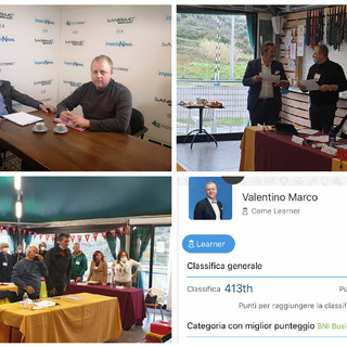 L’imperiese Valentino Marco si classifica primo al mondo nella Bni University.  Il giovane manager si racconta (videointervista)