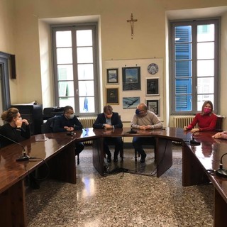 L’Assessore Regionale Marco Scajola insieme al Consigliere Chiara Cerri: "un pomeriggio dedicato ad incontri sul territorio"