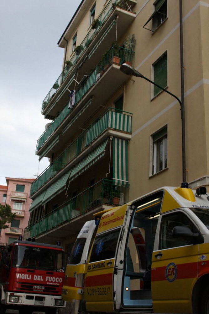 Sanremo: anziano trovato privo di vita nel suo appartamento