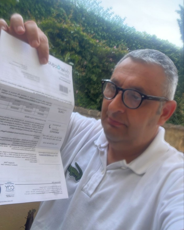 Caro bollette idriche, il candidato sindaco Iacobucci: "L’acqua è un bene essenziale, non possiamo permettere che i cittadini di Bordighera vengano lasciati soli"