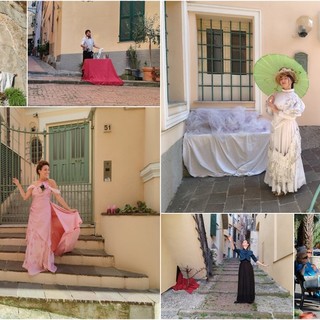 Passaggi illustri a Bordighera, viaggio teatrale alla scoperta delle figure femminili che ispirarono grandi artisti (Foto e video) Passaggi illustri a Bordighera, viaggio teatrale alla scoperta delle figure femminili che ispirarono grandi artisti (Foto e video)