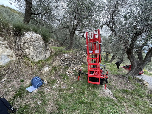 Importante successo per la prova in campo del macchinario SINOL applicato al mezzo cingolato (video)