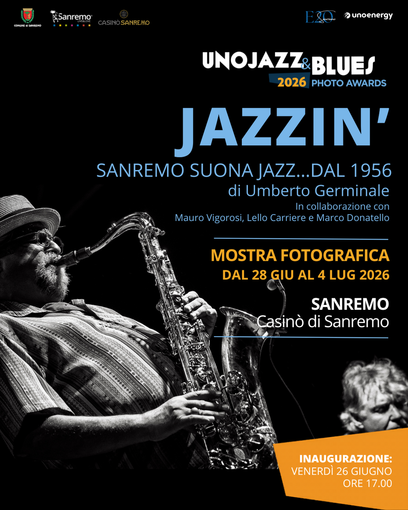 Sanremo celebra i 70 anni del Festival Internazionale del Jazz con la mostra fotografica "JAZZIN'"