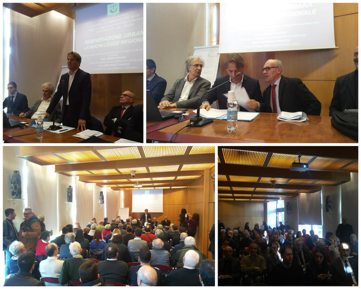 Imperia: in tanti per la presentazione della nuova legge regionale sulla rigenerazione urbana e il recupero dei terreni agricoli (Foto e Video)