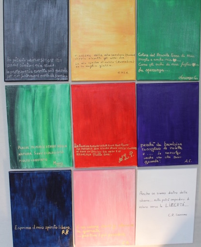 "Nel blu dipinto di blu" una mostra fra arte e sociale per i detenuti del carcere di Sanremo
