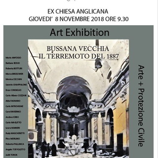 Bordighera: giovedì prossimo, inaugurazione della mostra d'arte 'Bussana Vecchia - Il terremoto del 1887'