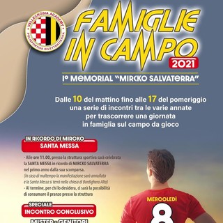 Vallecrosia, rimandato nuovamente l’evento 'Famiglie in campo, 1° Memorial Mircko Salvaterra'